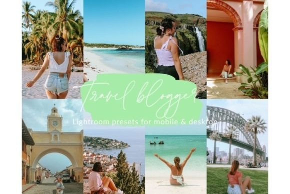 Download Travel Blogger Lightroom Mobile Preset - Travel blogger Collection