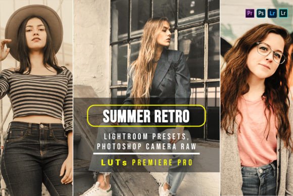 Download 10 Summer Retro Presets and Luts - Retro Collection