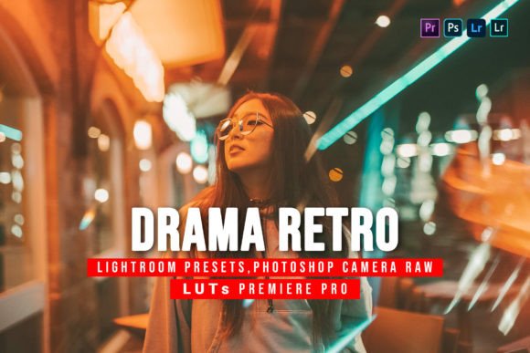 Download 5 Drama Retro Presets and Luts - Retro Collection