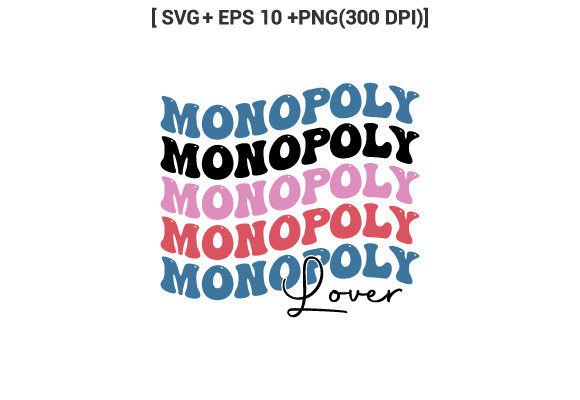 Download Monopoly Lover Indoor Game Retro SVG - Retro Collection