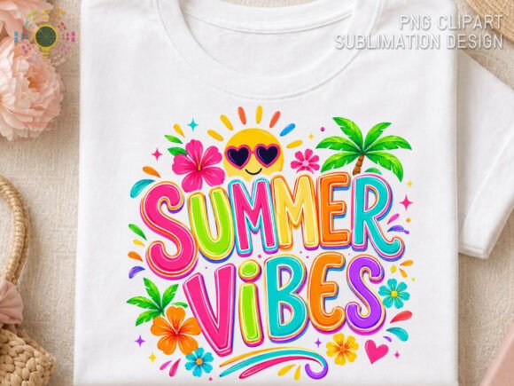 Download Summer Vibes PNG, Retro Tropical Summer - Retro Collection